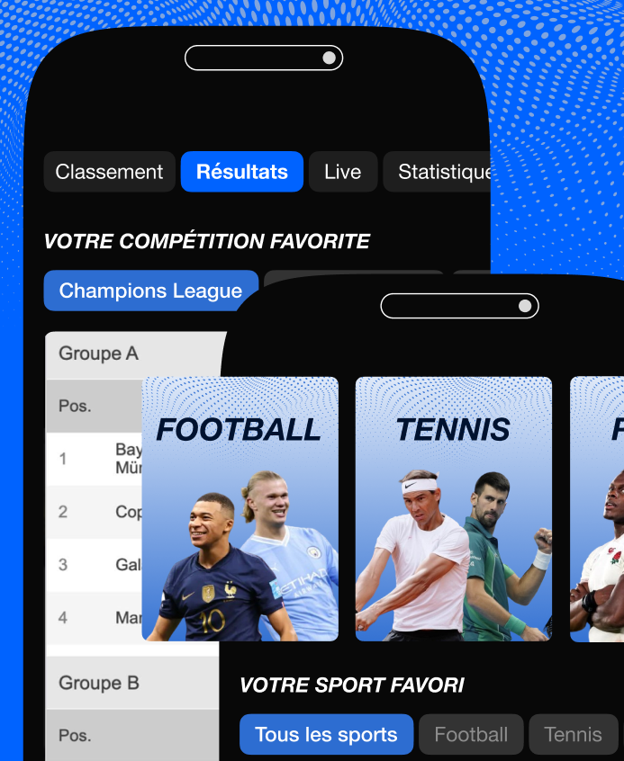 Mockup de l'application